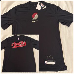 Nike Portland Trail Blazers Team Issue Pre-Game Shirt